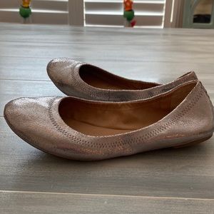 Lucky Brand women flats 7.5 Silver